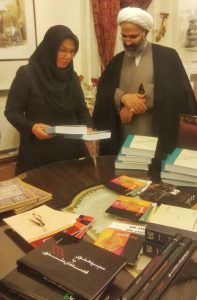 دیدار نماینده مشهد در مجلس شورای اسلامی با خانم ناهید عبقری