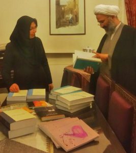 دیدار نماینده مشهد در مجلس شورای اسلامی با خانم ناهید عبقری